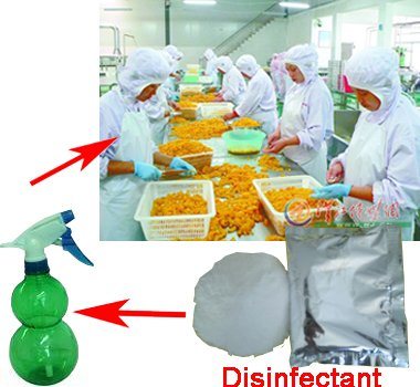 Cleaning Agent Water Treatment Disinfectant Chlorine Dioxide Solution