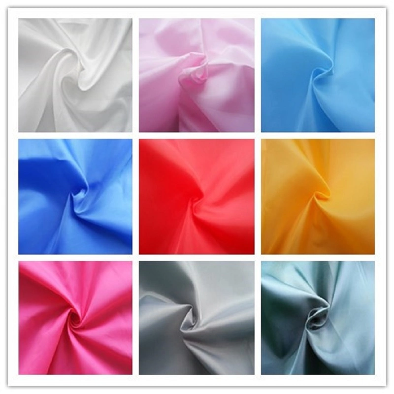 Antistatic 210t Lining Polyester Taffeta Fabric