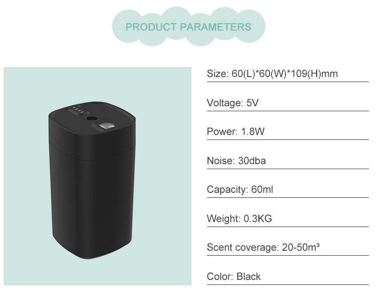 Table Top Aromatic Diffuser for Small Area