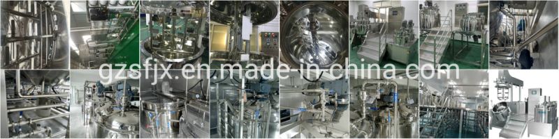 Mayonnaise Vacuum Emulsifying Mixer with Circulating Emulsion System