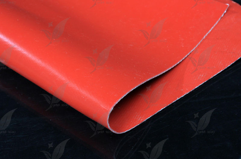 Fireproof Silicone Rubber Coated Fiberglass Cloth for Fabric Joint