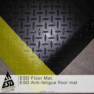 ESD Cleanroom Antistatic Anti-Fatigue Floor Mat for Industrial Use
