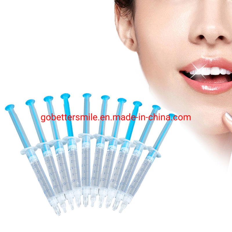 Tooth Whitening Gel Non Peroxide Teeth Bleaching Syringe 3ml Gel