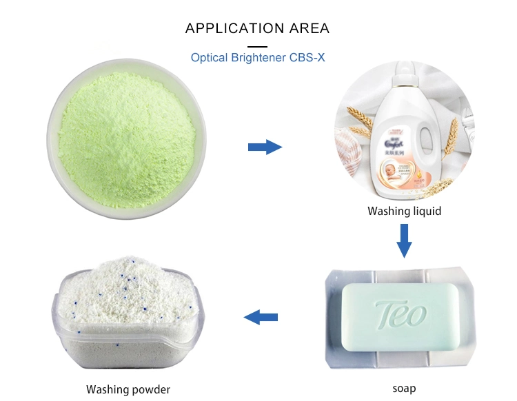 Manufacturer Supply High Quality Fluorescent Whitening Agent Oba 351 Optical Brightener CBS-X for Detergent Soap