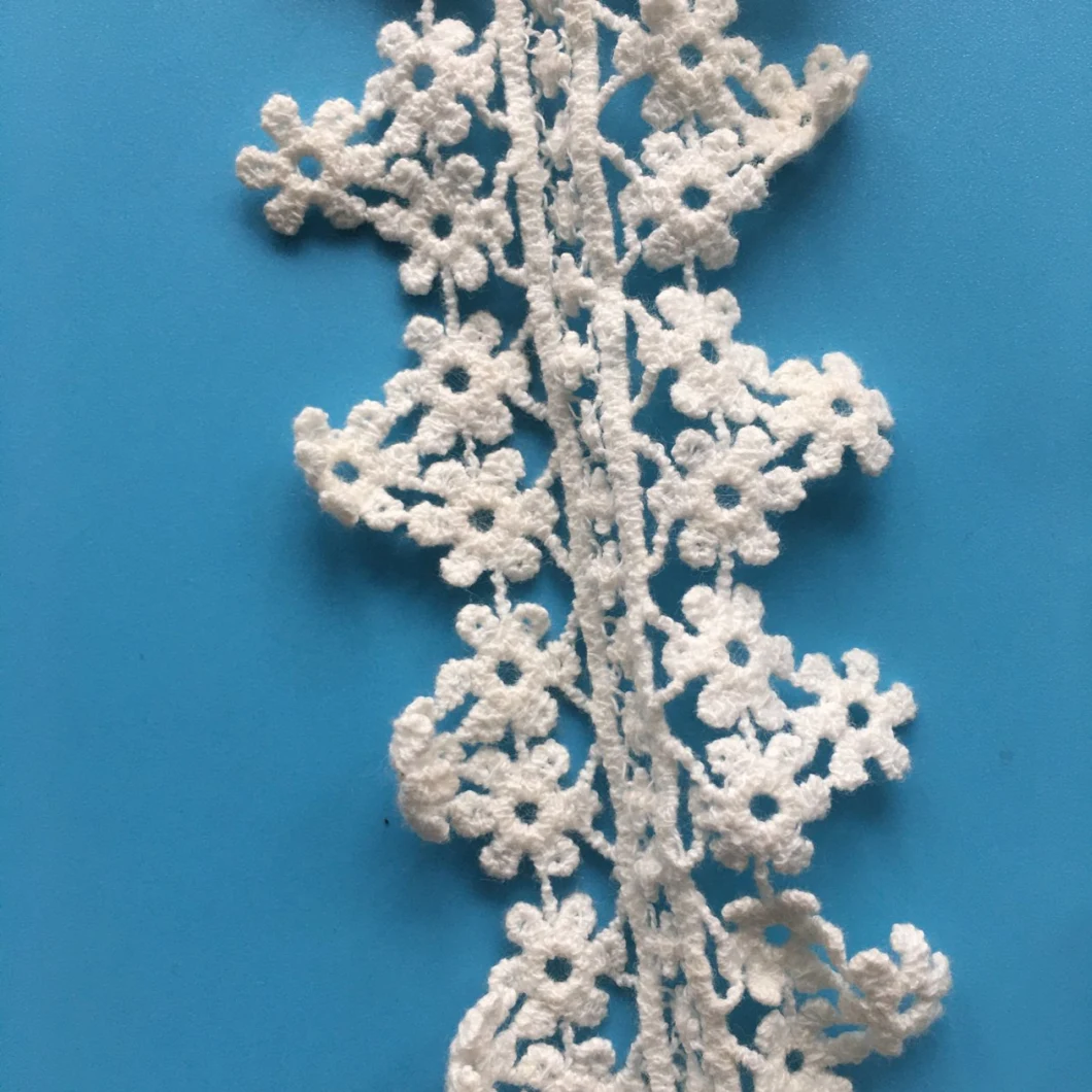 Polyester Chemical Lace Trimming Fabric