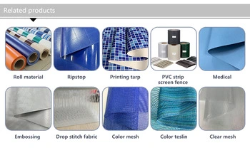 Anti Bacterial Fabric PVC Medical Tarpaulin Antimicrobial Fabrics for Hospital