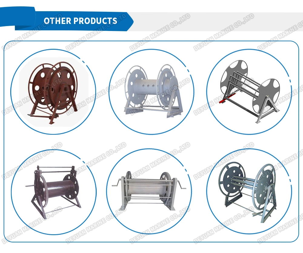 Mooring Synthetic Fiber Rope Reel for Fiber Wires