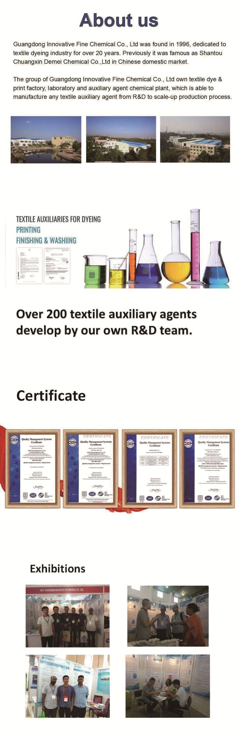 Textile Finishing Auxiliary Agent Hydrophilic Color Deepening Brightening Silicone Micro Emulsion