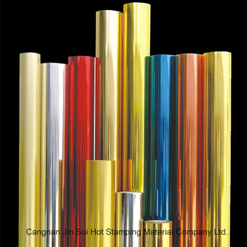 Hot Stamping Foil for Paper/Plastic/Leather/Textile/Fabrics
