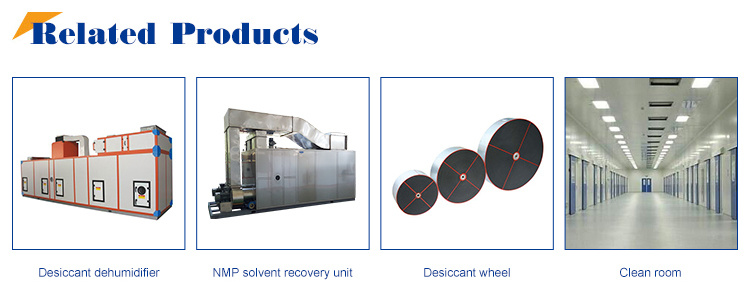 Humidity Control Unit Adsorption Desiccant Wheel Dehumidifier