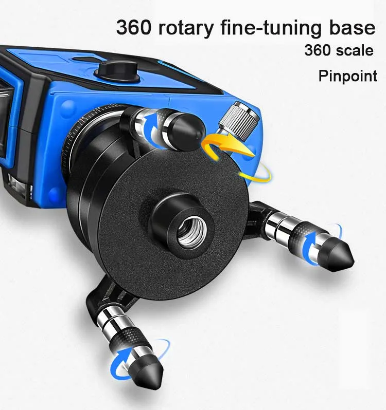 360 12 Lines 3D Rotary Self-Leveling Laser Auto Leveling Laser Level Blue Lines
