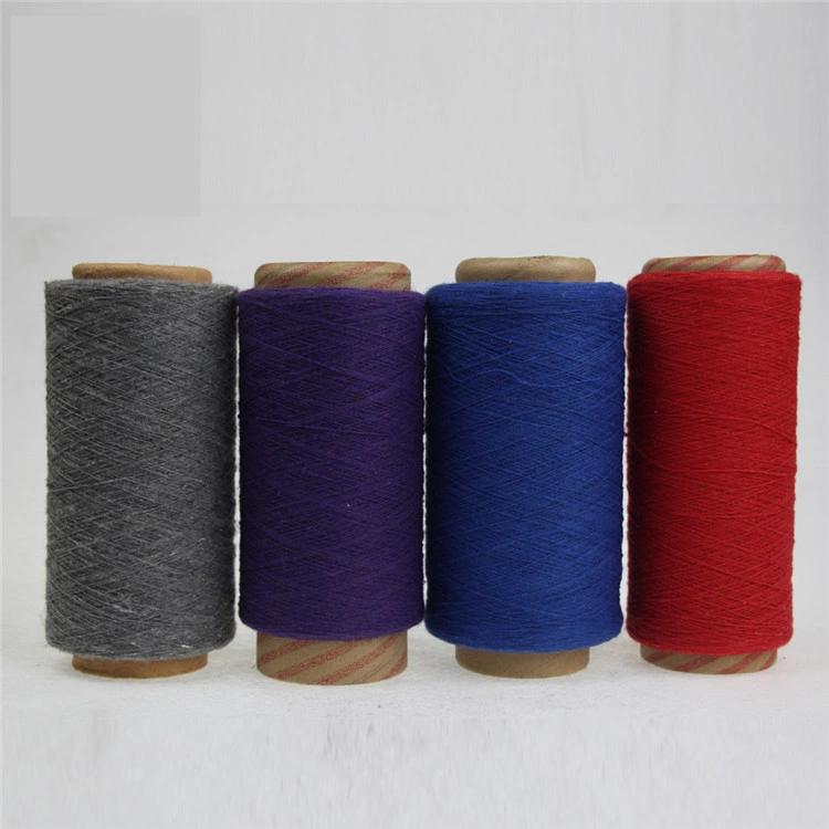 Qualität garantierte aufbereitetem Baumwolle gemischtem Baumwollgeschirrtuch-Garn des Garn-8s