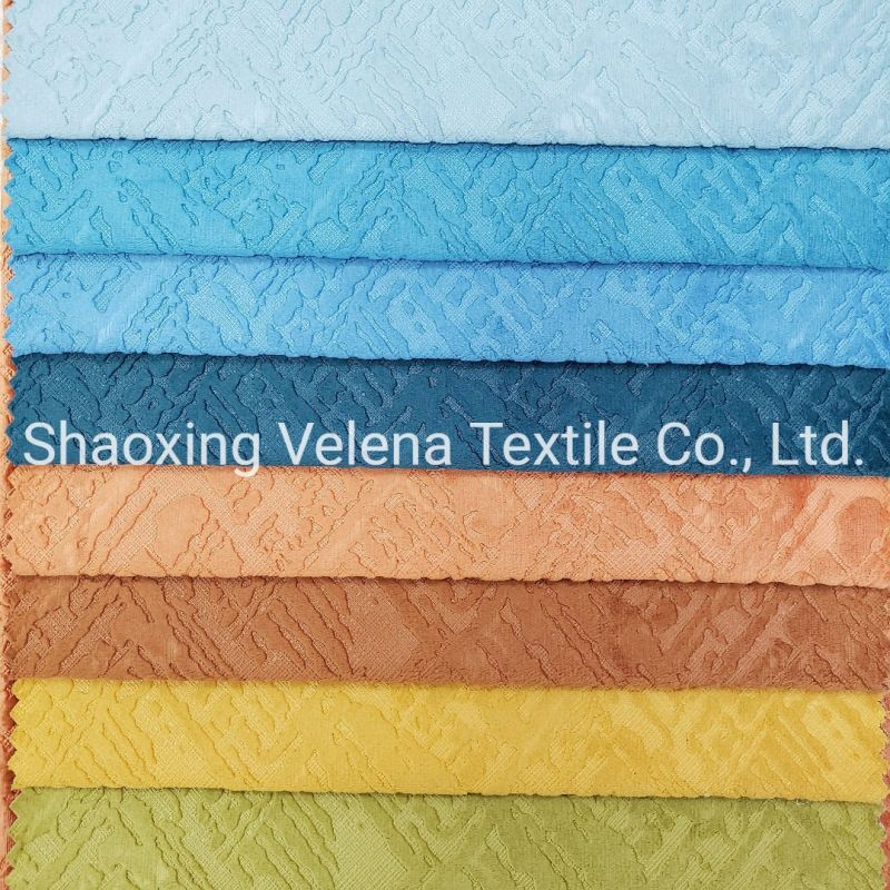 Holland Velvet Electric Embossed Textile Fabrics for Sofa and Curtain