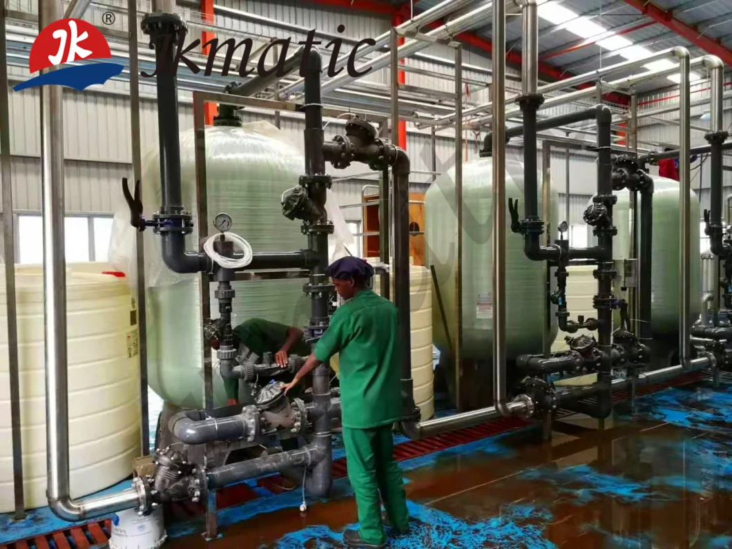 Automatic Water Softener / Water Softener System with Diaphragm Valves for Boiler Feed Water / Water Heating System