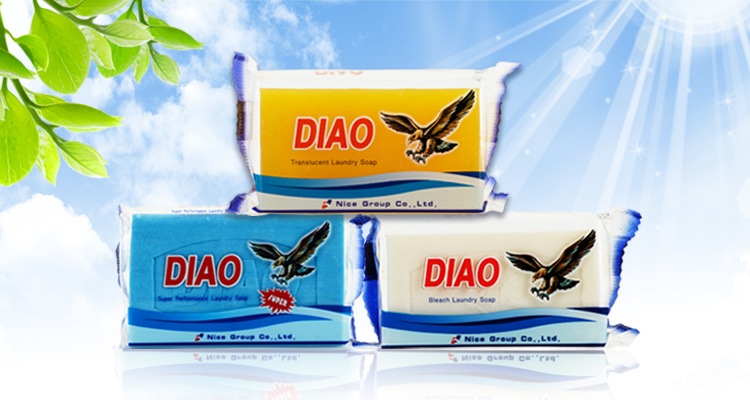 High Quality 280g Whitening Laundry Soap with Diao Brand