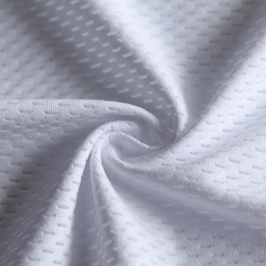 Polyester Eyelet Mesh Fabric with Moisture Wicking for Swimwear/Bikini/Sportswear/Yoga Wear/Legging