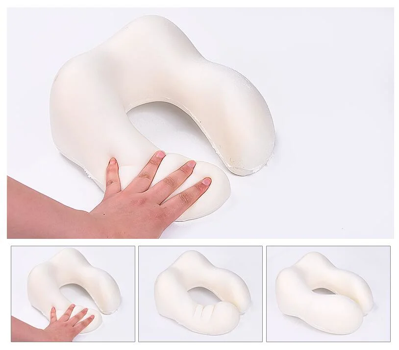 Office Napping Sleep Cushion Custom Design U Shape Soft Neck Rest Memory Foam Travel Neck Pillow