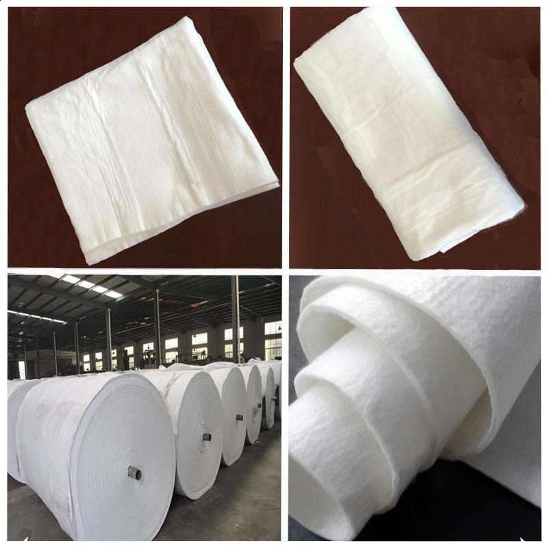 for Landfill Project Nonwoven Short Fiber Drainage & Filter Fabric / Geotextile Fabric