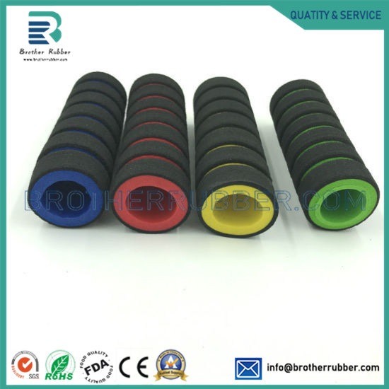 Custom Logo Durable Silicone Rubber Thick Fat Barbell Grips