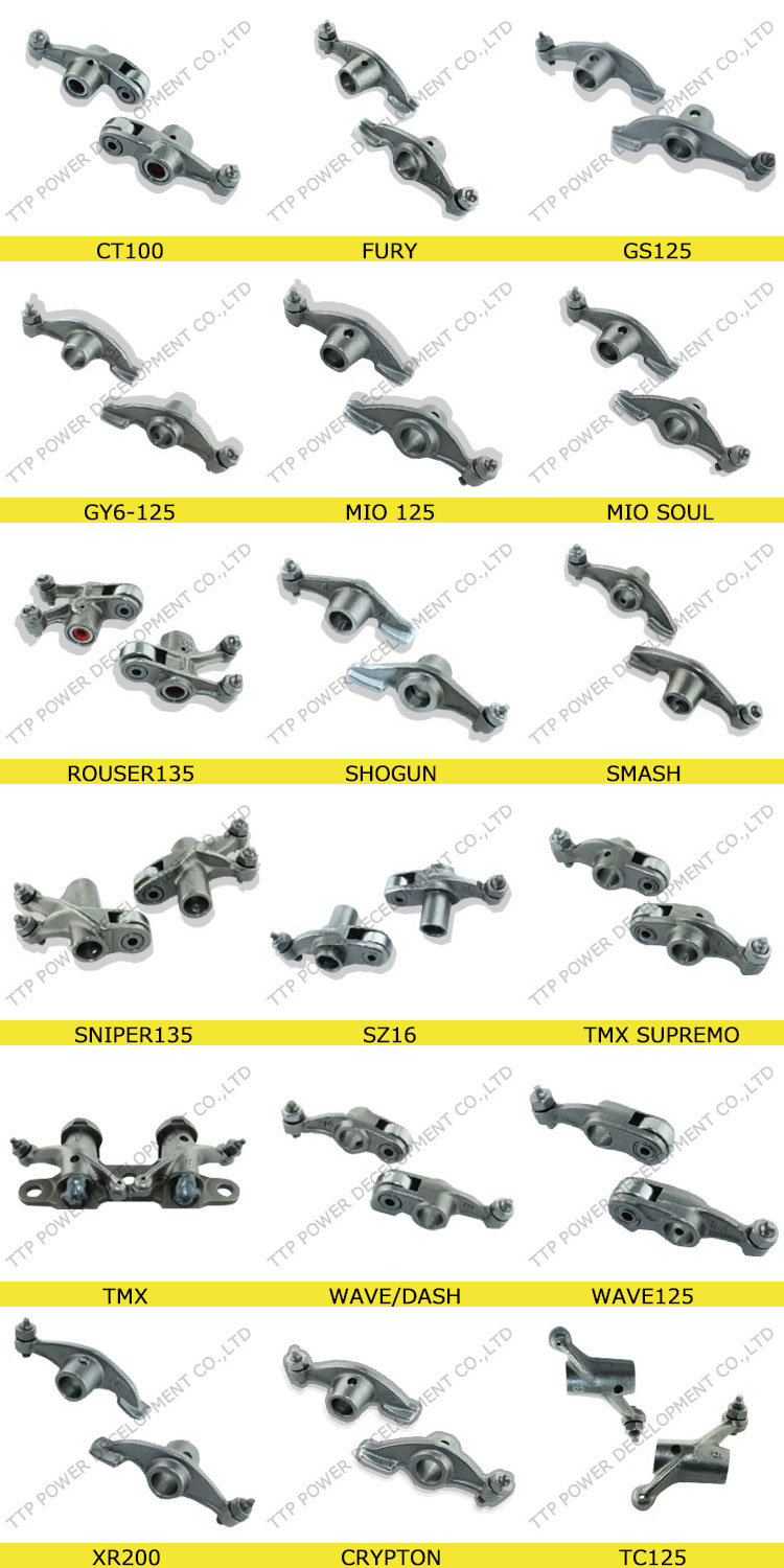 GS125 Motorcycle Accessories Motorcycle Rocker Arm Assy, 2PCS/Set