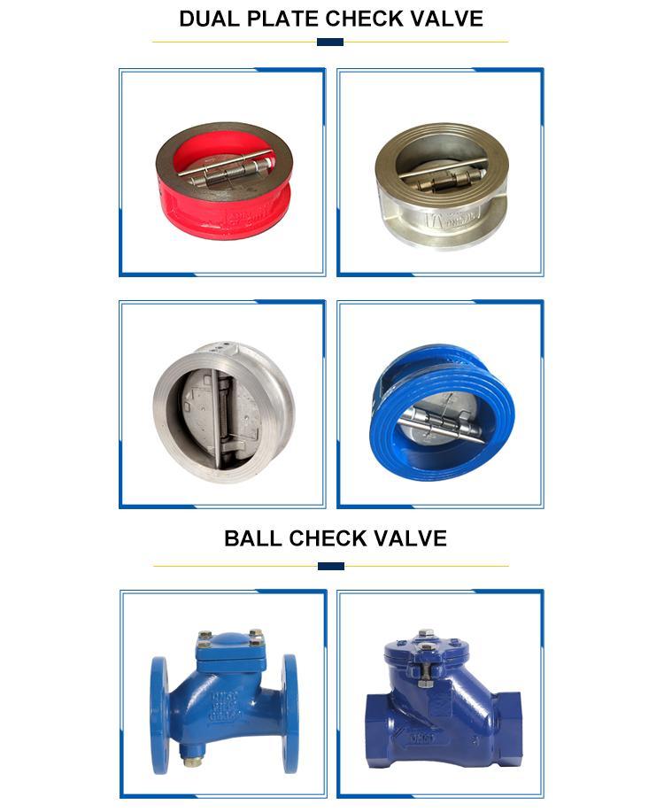 Double Plate Rubber-Coated Check Valve (YH-47X-10/16)