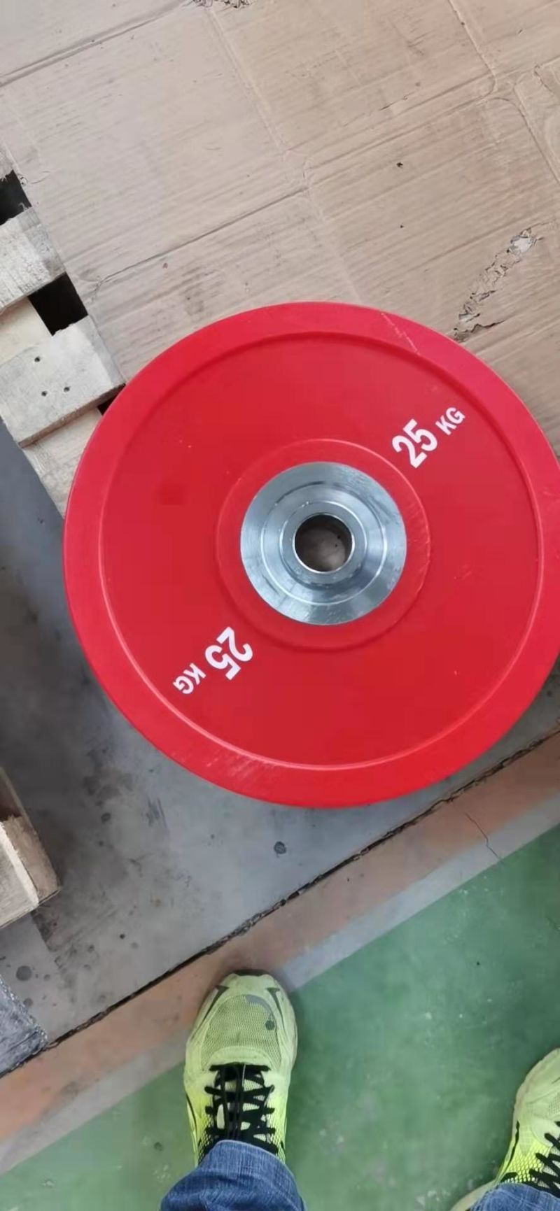 OEM Colorful Competition Weightlifting Bumper Plates for Strength Free Weights