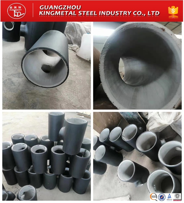 ASTM A234 Wpb Carbon Steel Cement Lined Pipe Fittings