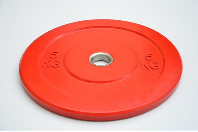 Corlorful Rubber Bumper Plates for Crossfit Fitness Weight Plate