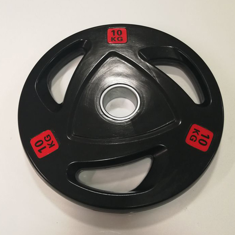 Color Rubber Weight Lifting Cast Iron Weight Plate