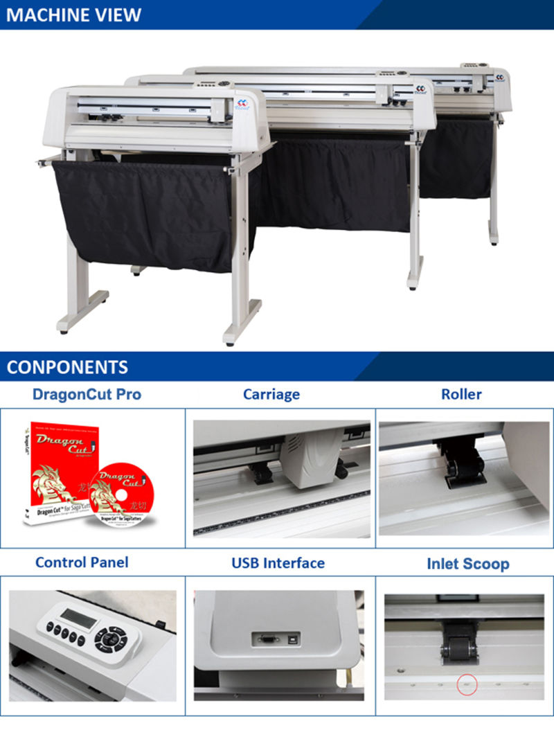 Hot Sale Vinyl Cutter Plotter, Printer Cutter Plotter, Adhesive Vinyl Cutting Plotter