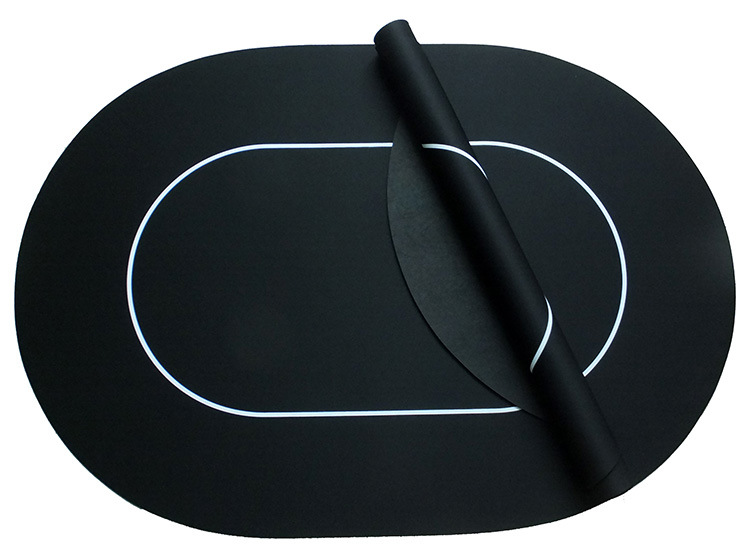 Big Size Gambling Poker Rubber Table Mat