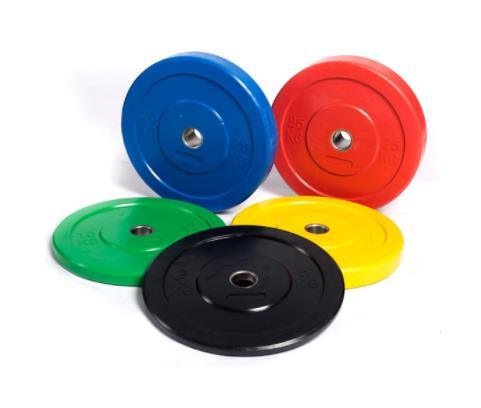 Rubber Olympic Barbell Bumper Weight Plates