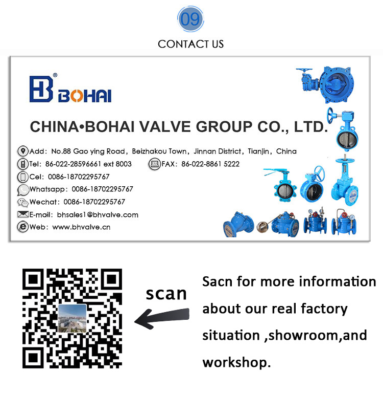 OEM Grey Iron & Ductile Knife Cast Iron Gate Valve Drawing