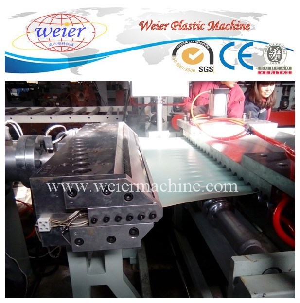 Width 1220mm PVC Wave Plate Production Line