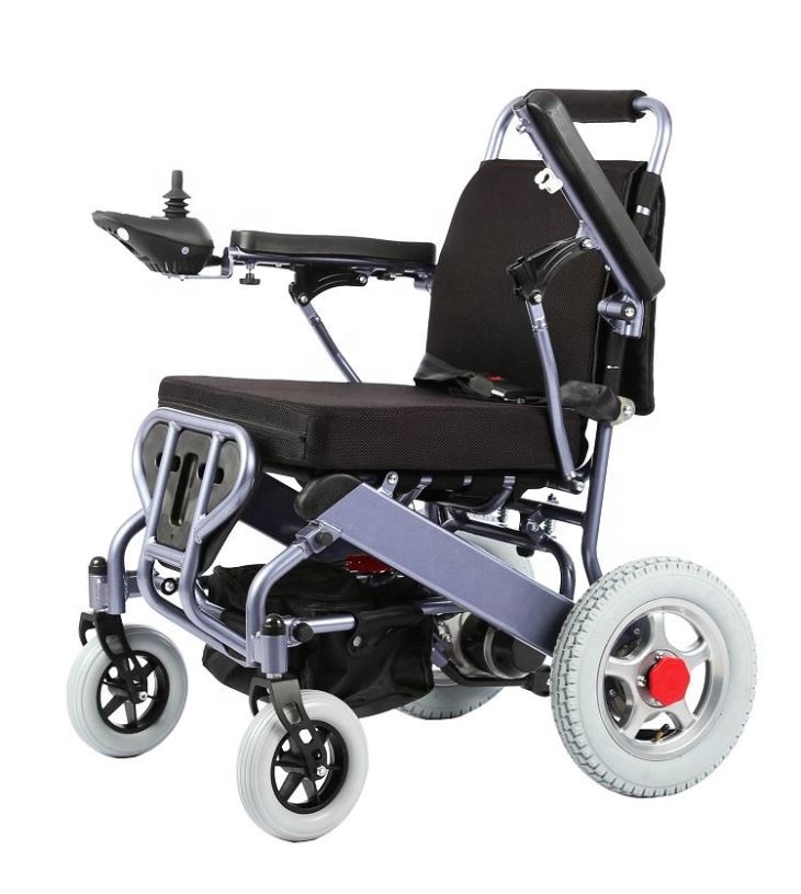 2020 Trending Products Light Weight Folding Electric Wheelchair for Disabled.