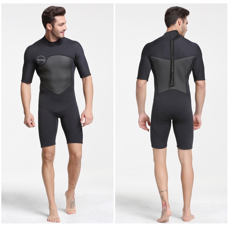 Neoprene New Design High- Elastic Sportsuit Custom Neoprene Short Wetsuits for Men