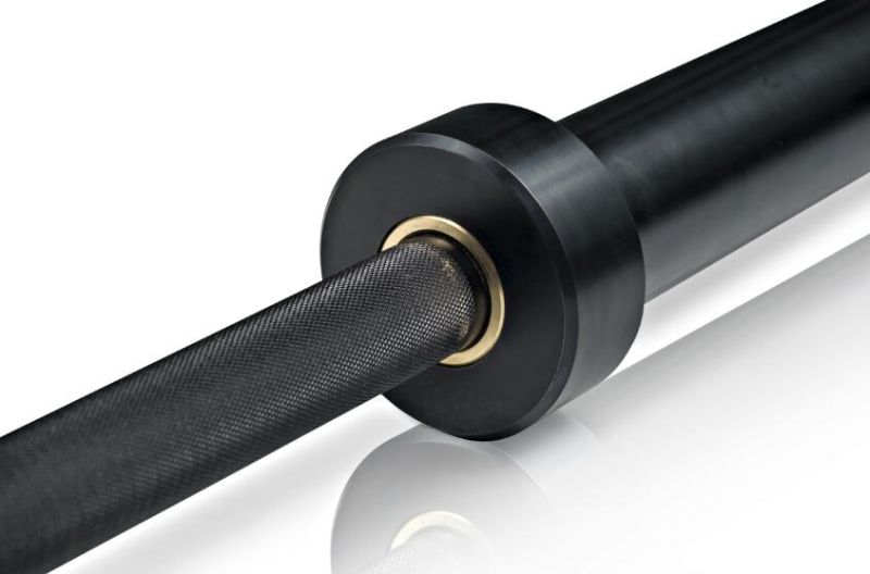 Black Zinc Training Olympic Weight Bar for Bodybuilding