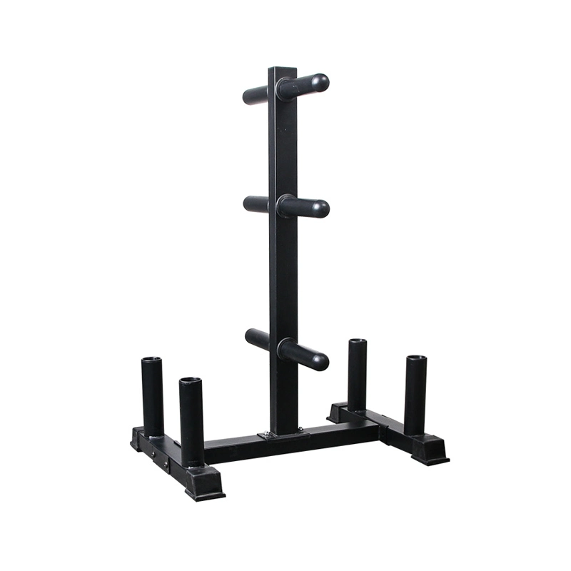 High Quality Fitness Workout Gym Basic Equipment Removable Vertical Weight Plates Tree