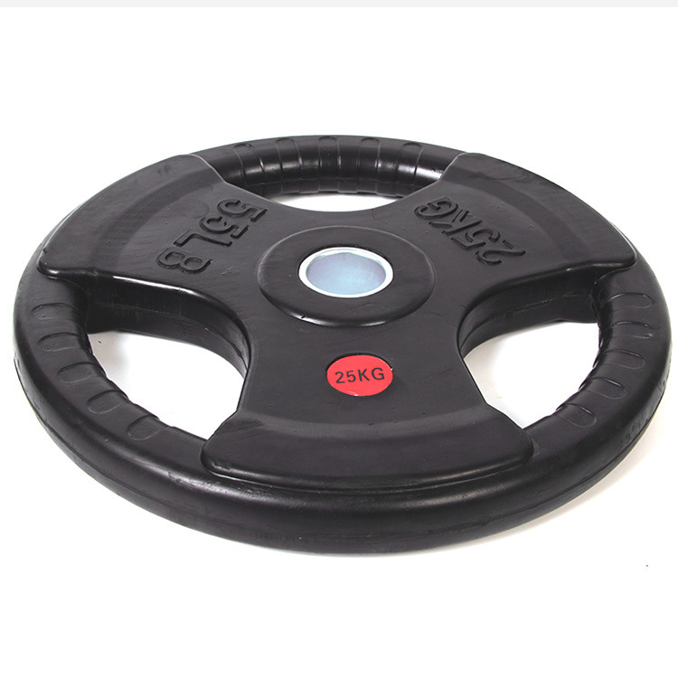 Wholesale High Quality Weight Lifting Plate Rubber Coated Barbell Weight Plate