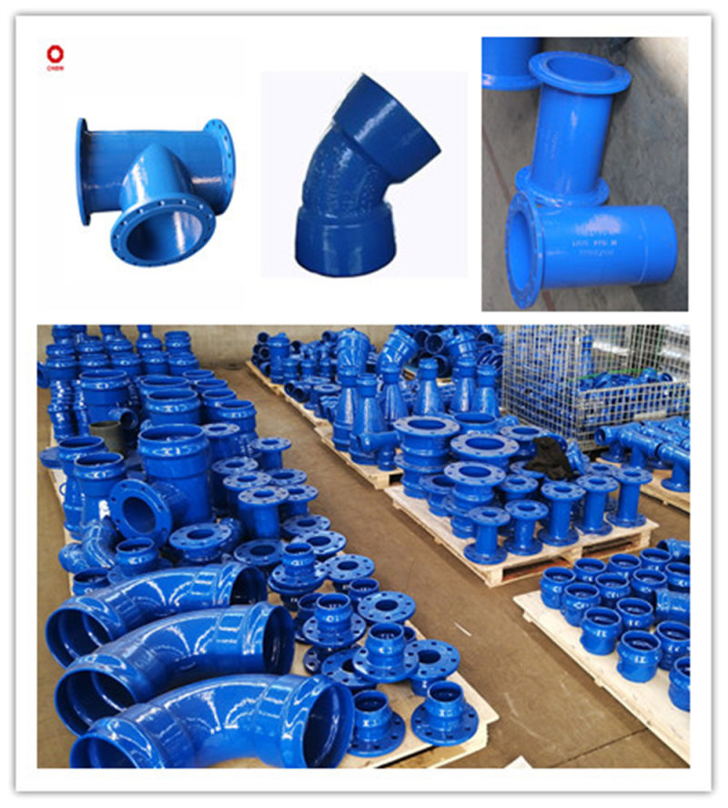 Ductile Iron Pipe Fitting Iron Ductile Iron Pipe Fittings ISO2531/En545 Ductile Iron Pipe Fitting