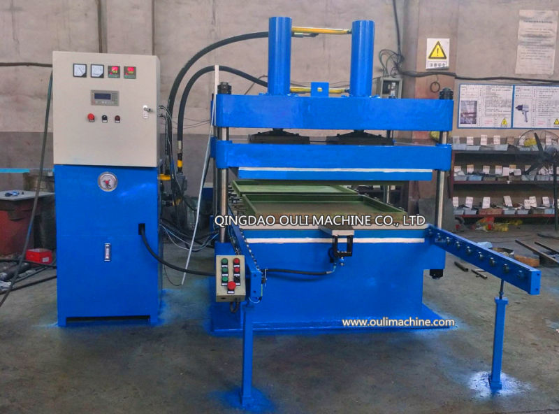 Ce/ISO Rubber Tiles Plate Vulcanizing Press/Rubber Speed Bump Molding Press