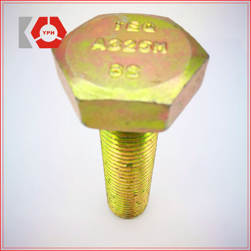 Factory Produced Glavanized Hex Heavy Structural Bolts A325m