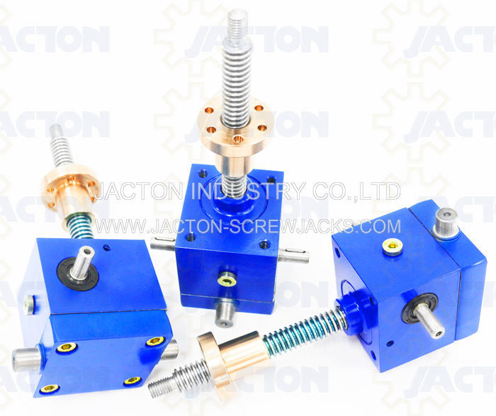 High Lifting Speed Bevel Gear Screw Jack for Lifting System