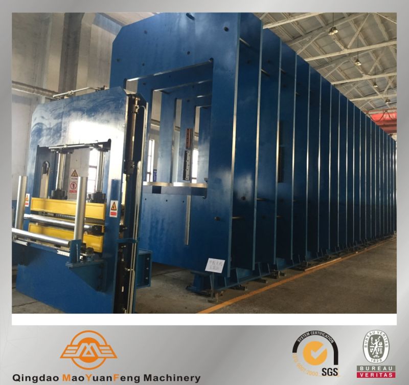 Plate Rubber Hydraulic Vulcanizing Press