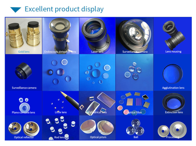 30-35mm Medial and Small Size Lens, LED Collimator Lens