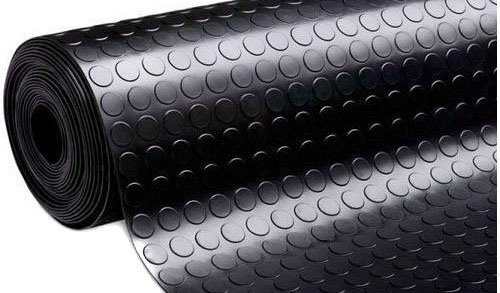 Coin Rubber Flooring/Anti-Slip Rubber Mat Round Stud Rubber Sheet