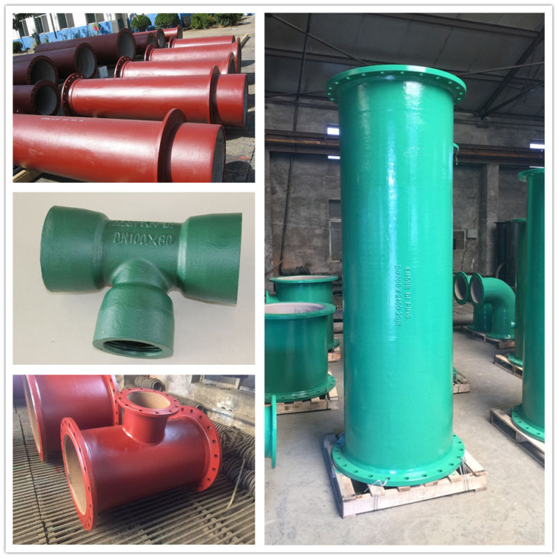 Ductile Iron Pipe Fitting Iron Ductile Iron Pipe Fittings ISO2531/En545 Ductile Iron Pipe Fitting