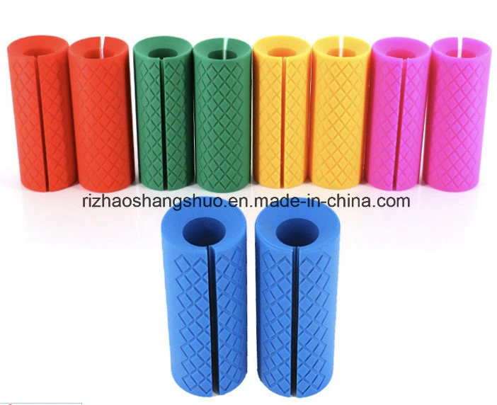 Wholesale Non-Slip Silicone Barbell Grips Hand Grip for Gym