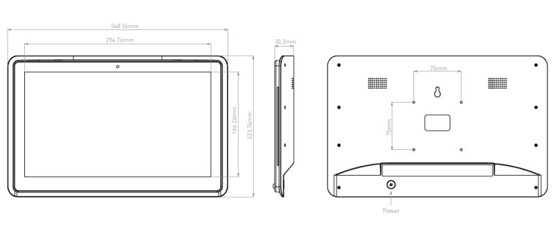 13.3 Inch LED Light Bar Conference Android Smart Tablet PC