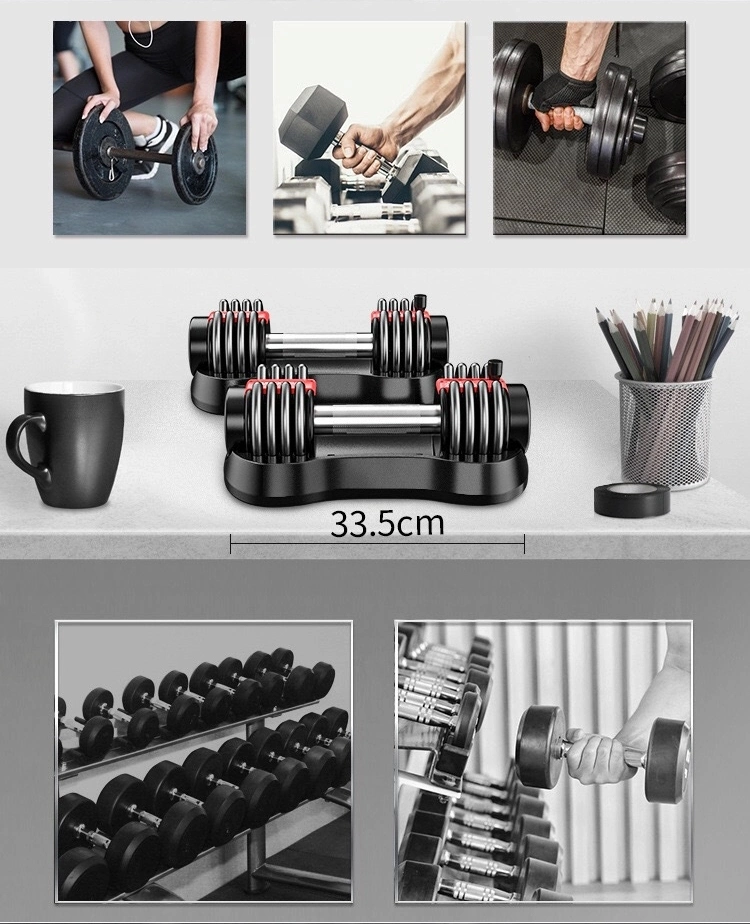 Gym Equipment 6kg Adjustable Dumbbell Set